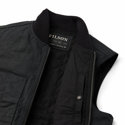 Filson Men Waxed Canvas Insulated Work Vest