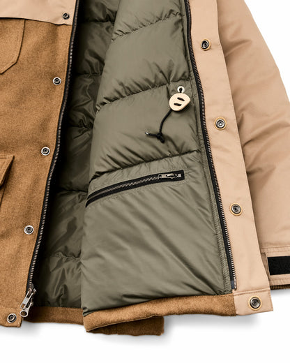 Filson Men Filson X Crescent Down Works Parka - Dark Tan / Tan