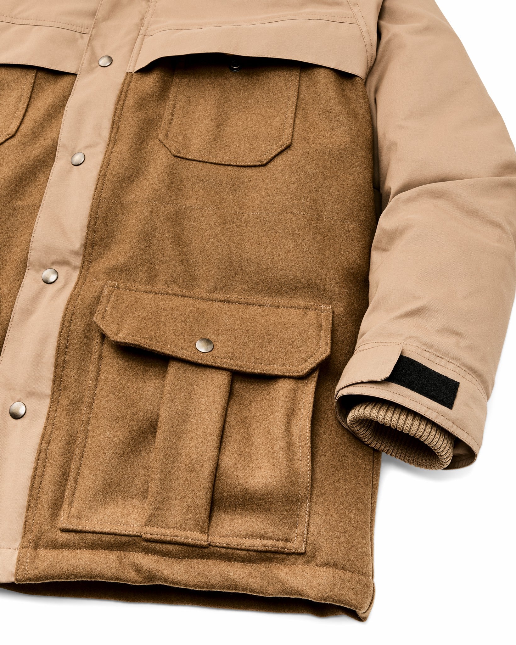 Filson Men Filson X Crescent Down Works Parka - Dark Tan / Tan