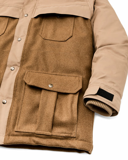Filson Men Filson X Crescent Down Works Parka - Dark Tan / Tan
