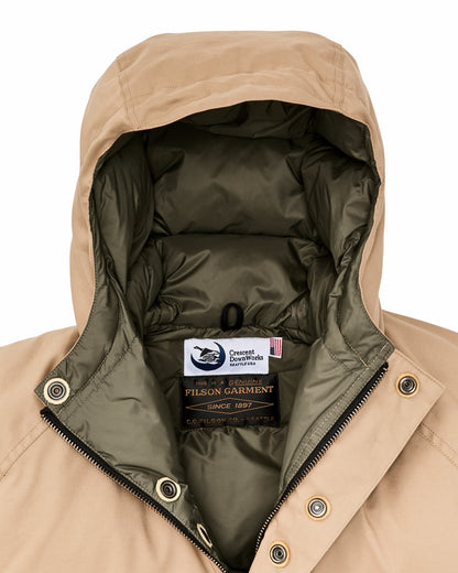 Filson Men Filson X Crescent Down Works Parka - Dark Tan / Tan