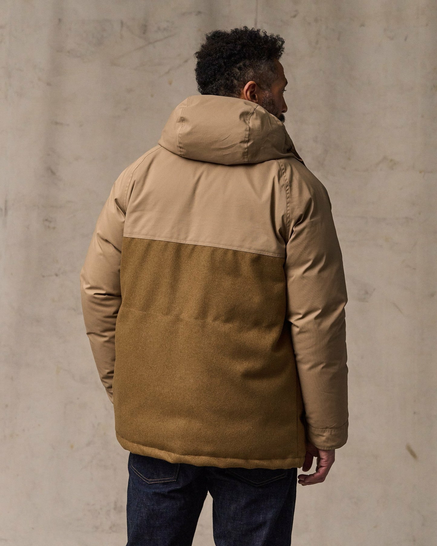 Filson Men Filson X Crescent Down Works Parka - Dark Tan / Tan