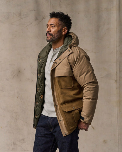 Filson Men Filson X Crescent Down Works Parka - Dark Tan / Tan