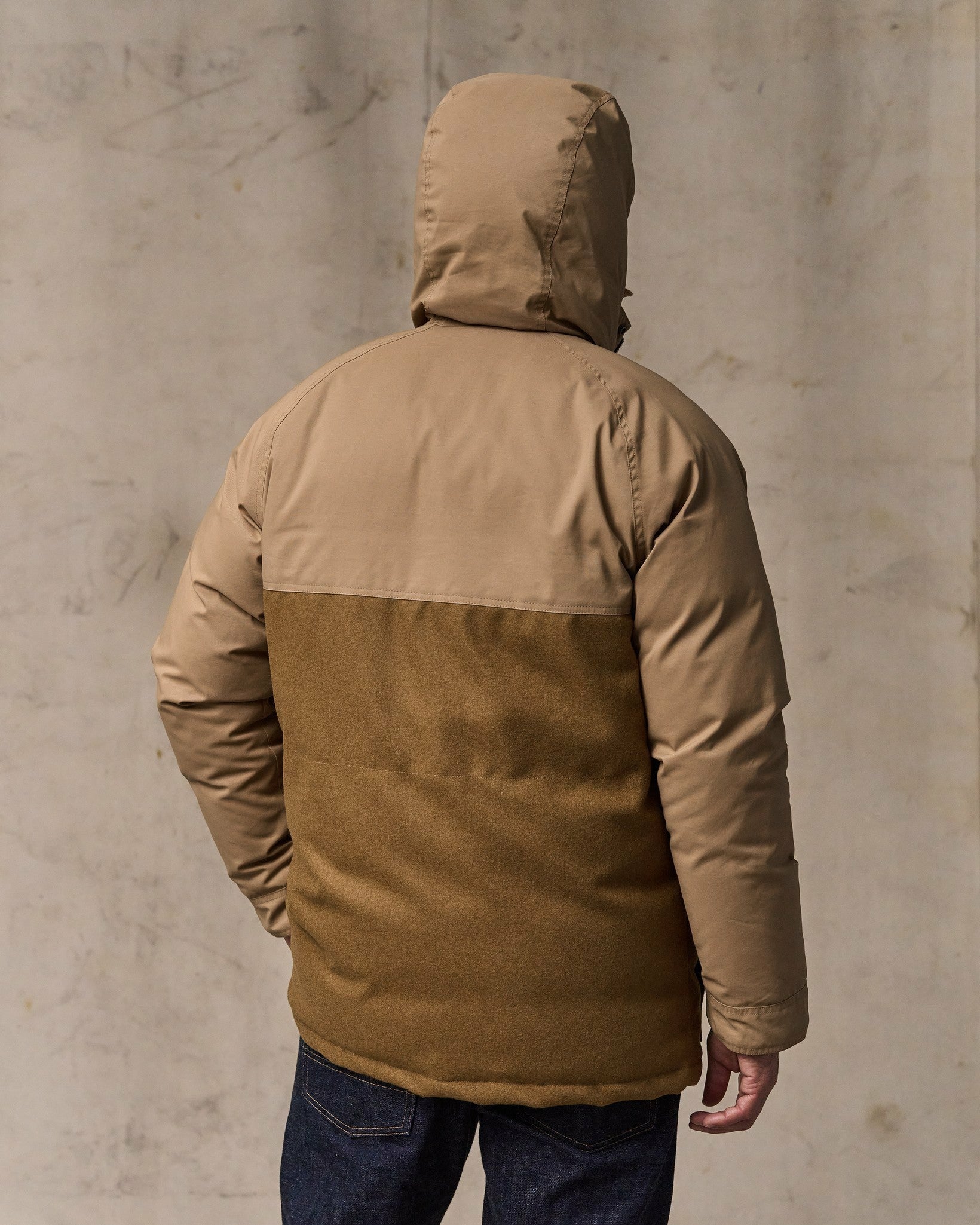 Filson Men Filson X Crescent Down Works Parka - Dark Tan / Tan