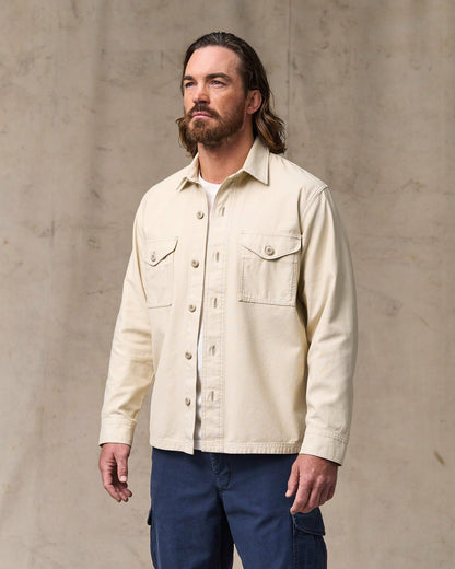 Filson Men Field Jac-Shirt - Washed Oatmeal