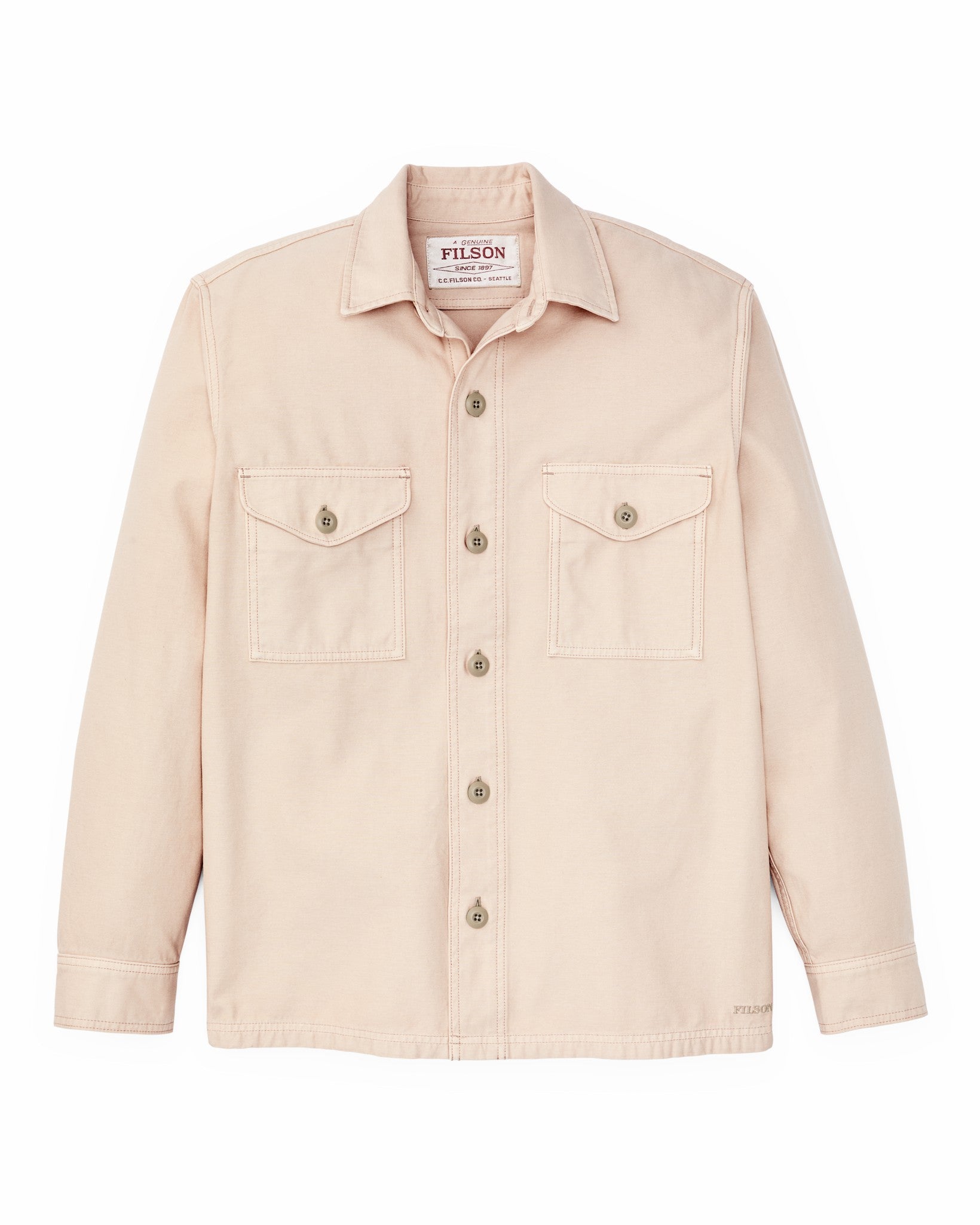 Filson Men Field Jac-Shirt - Washed Oatmeal