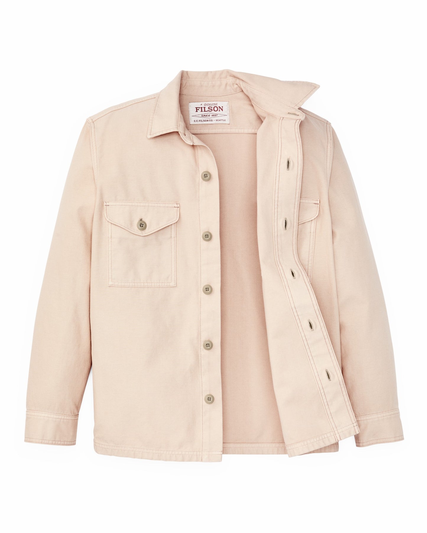 Filson Men Field Jac-Shirt - Washed Oatmeal