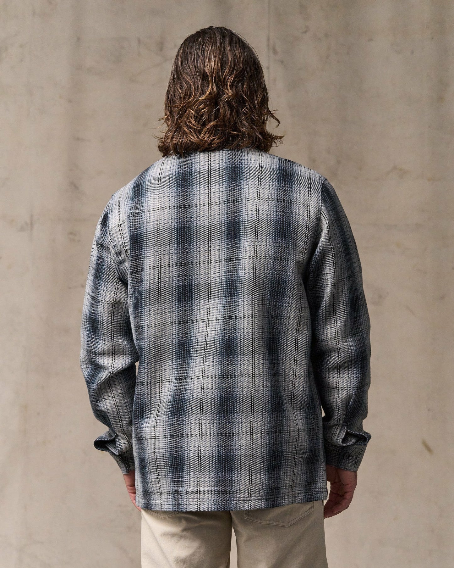 Filson Men Deer Island Jac-Shirt - Slate / Gray Ombre