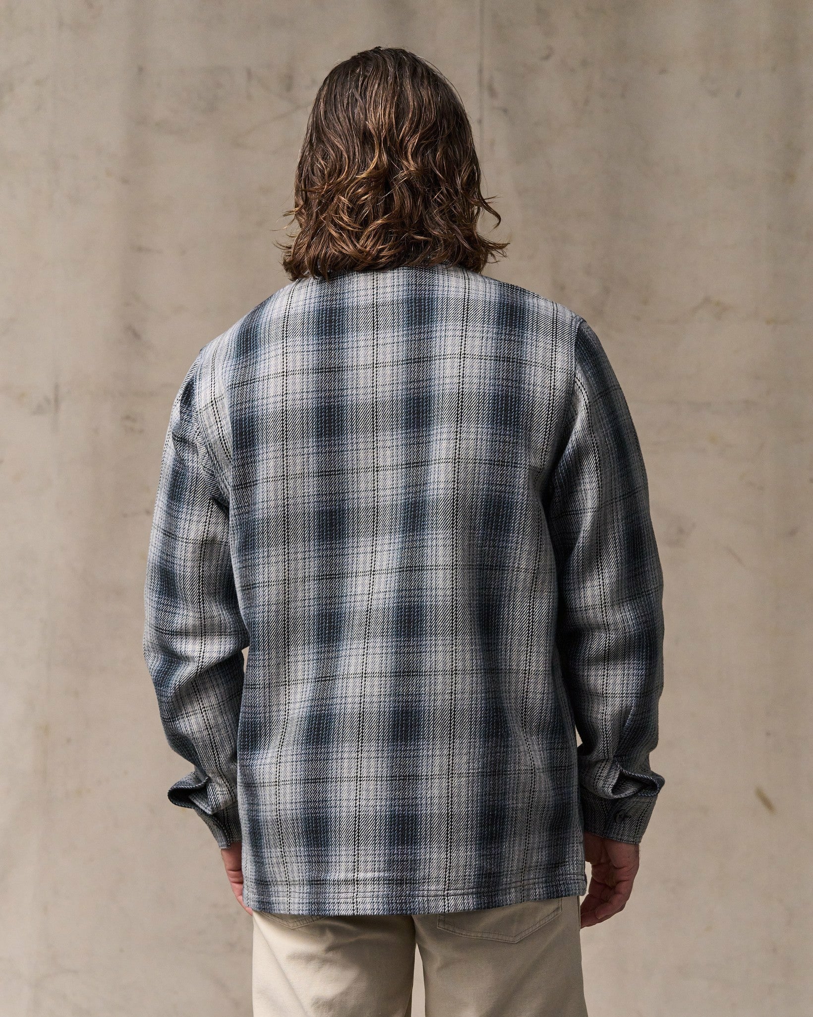 Filson Men Deer Island Jac-Shirt - Slate / Gray Ombre