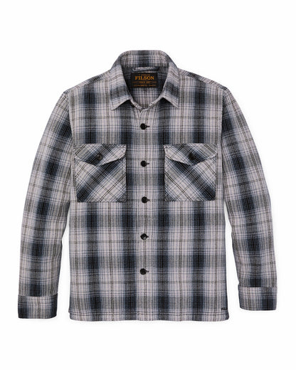 Filson Men Deer Island Jac-Shirt - Slate / Gray Ombre