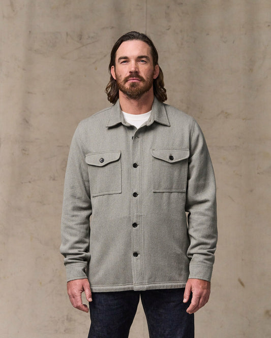 Filson Men Deer Island Jac-Shirt - Heather Natural