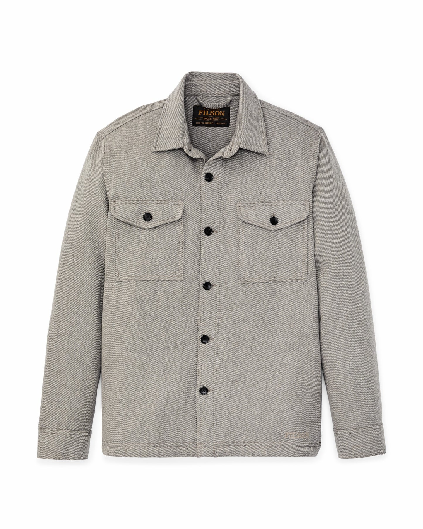 Filson Men Deer Island Jac-Shirt - Heather Natural