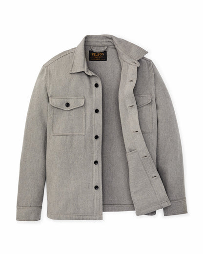Filson Men Deer Island Jac-Shirt - Heather Natural