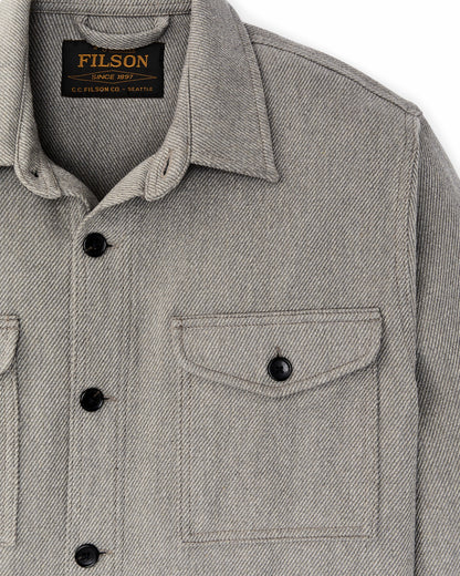 Filson Men Deer Island Jac-Shirt - Heather Natural