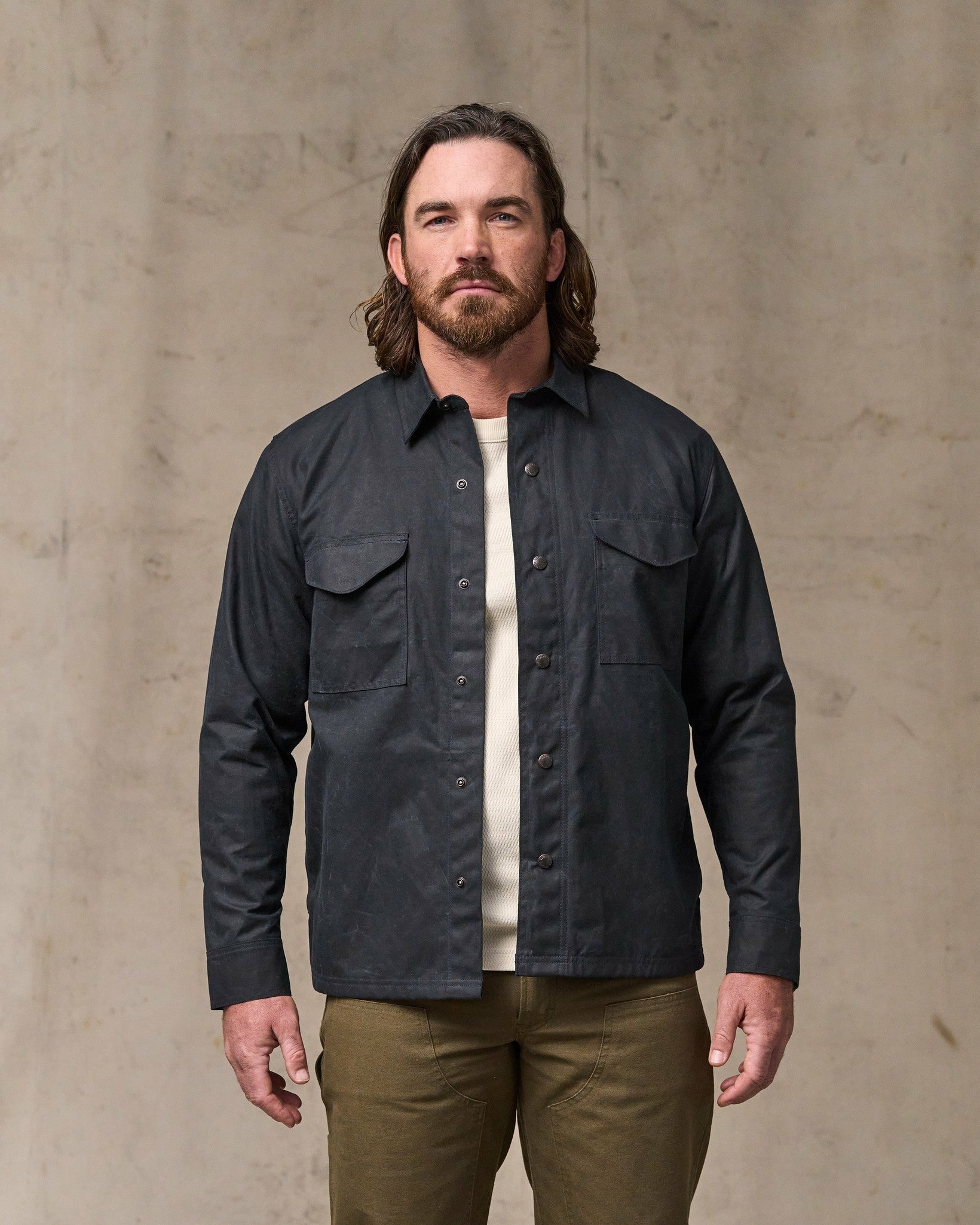 Filson Men Eagle Harbor Jac-shirt - Navy