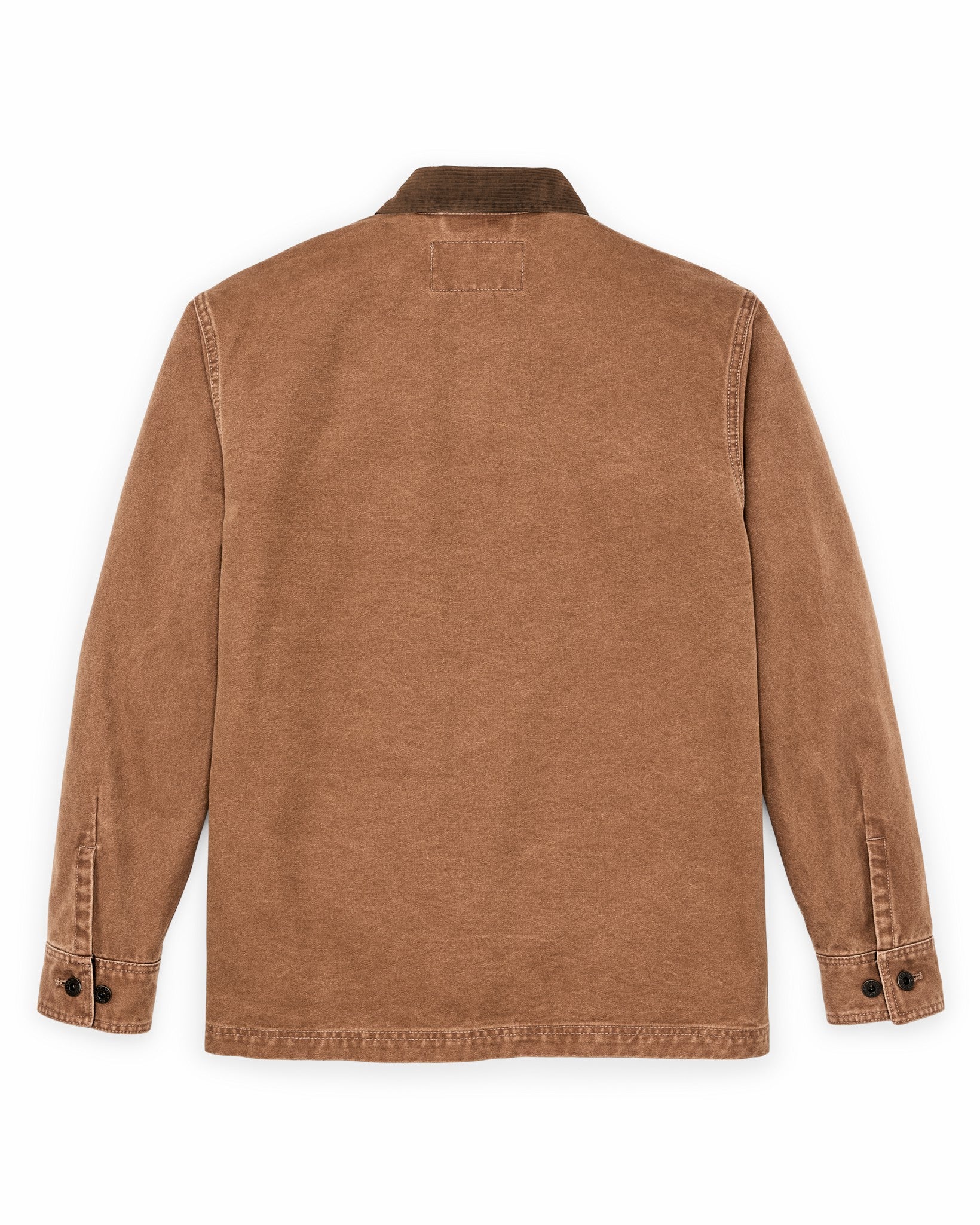 Filson Men Rustic Canvas Jac-shirt - Whiskey
