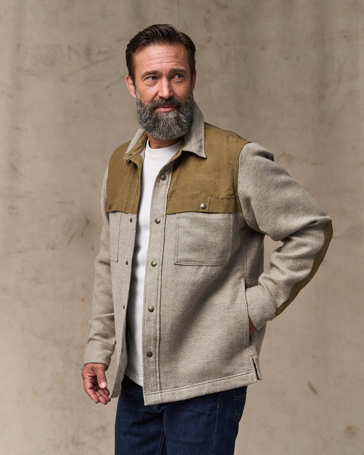 Filson Men Colchuck Forester Jac-shirt - Ash Heather