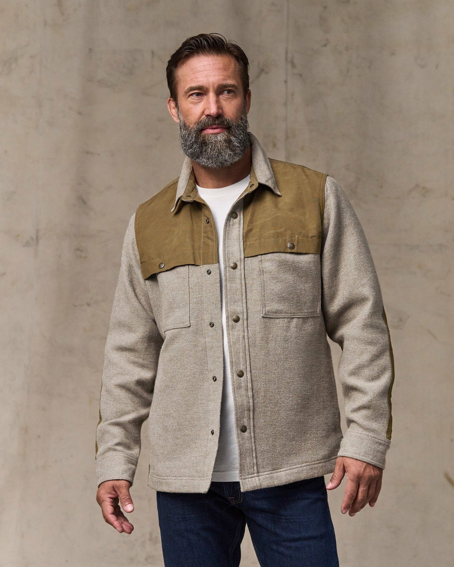 Filson Men Colchuck Forester Jac-shirt - Ash Heather