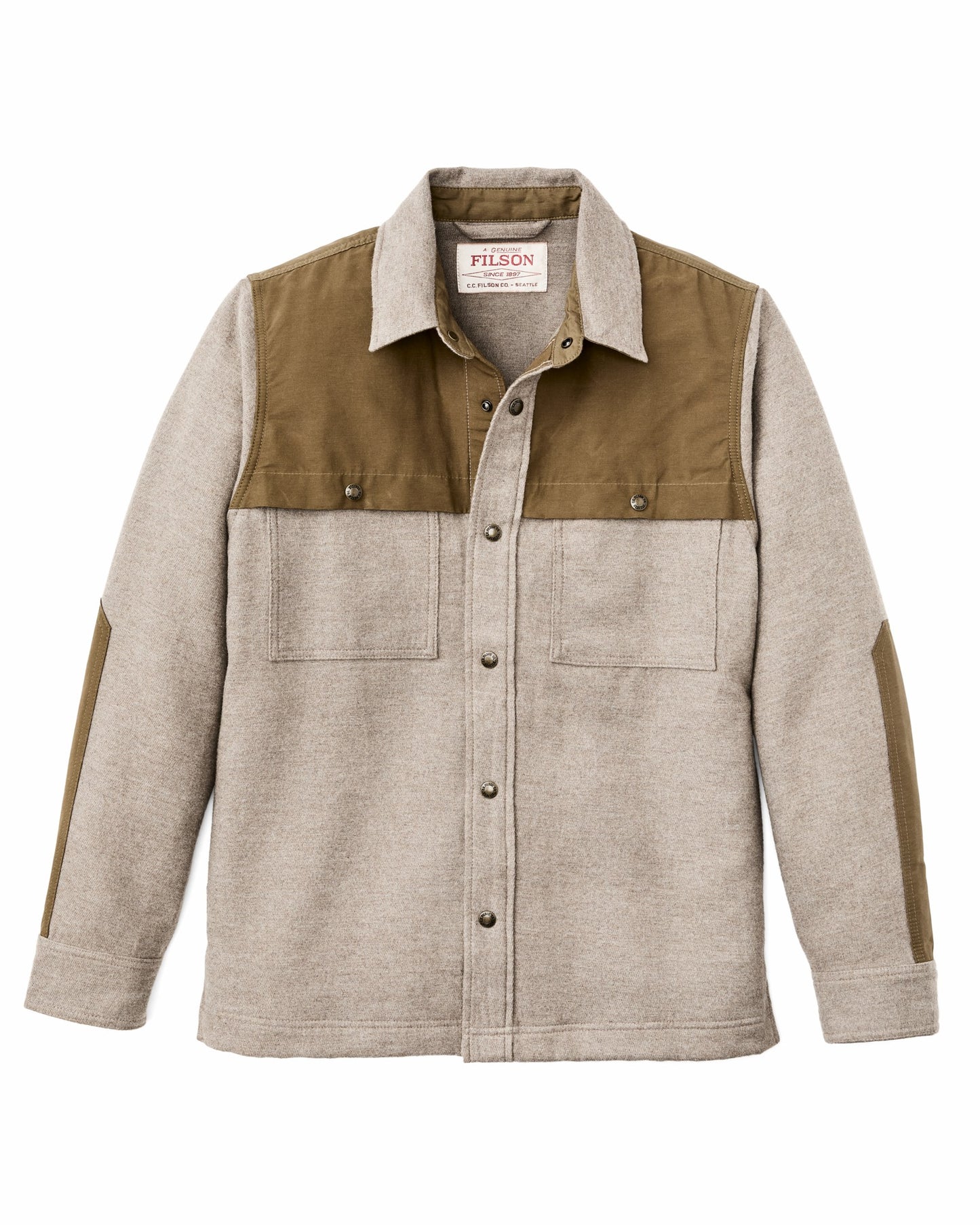 Filson Men Colchuck Forester Jac-shirt - Ash Heather