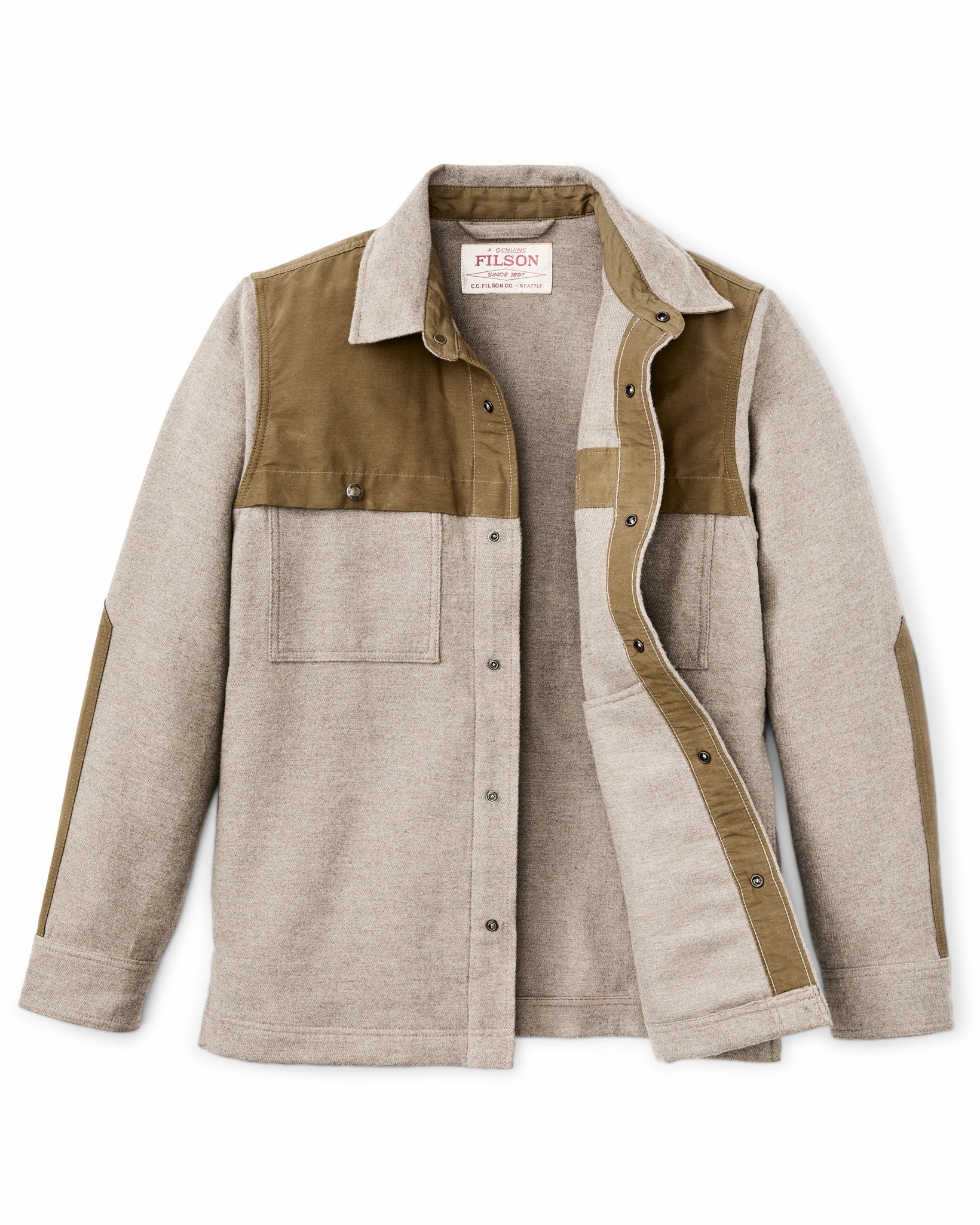 Filson Men Colchuck Forester Jac-shirt - Ash Heather