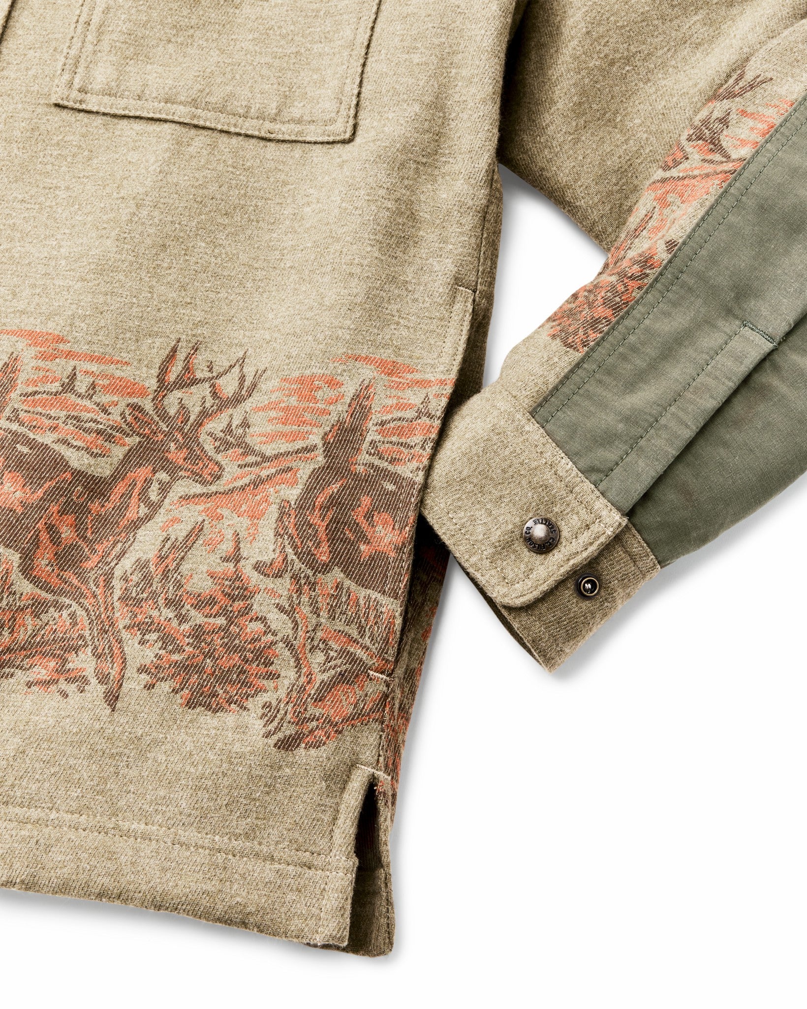 Filson Men Colchuck Forester Jac-shirt - Sage Heather