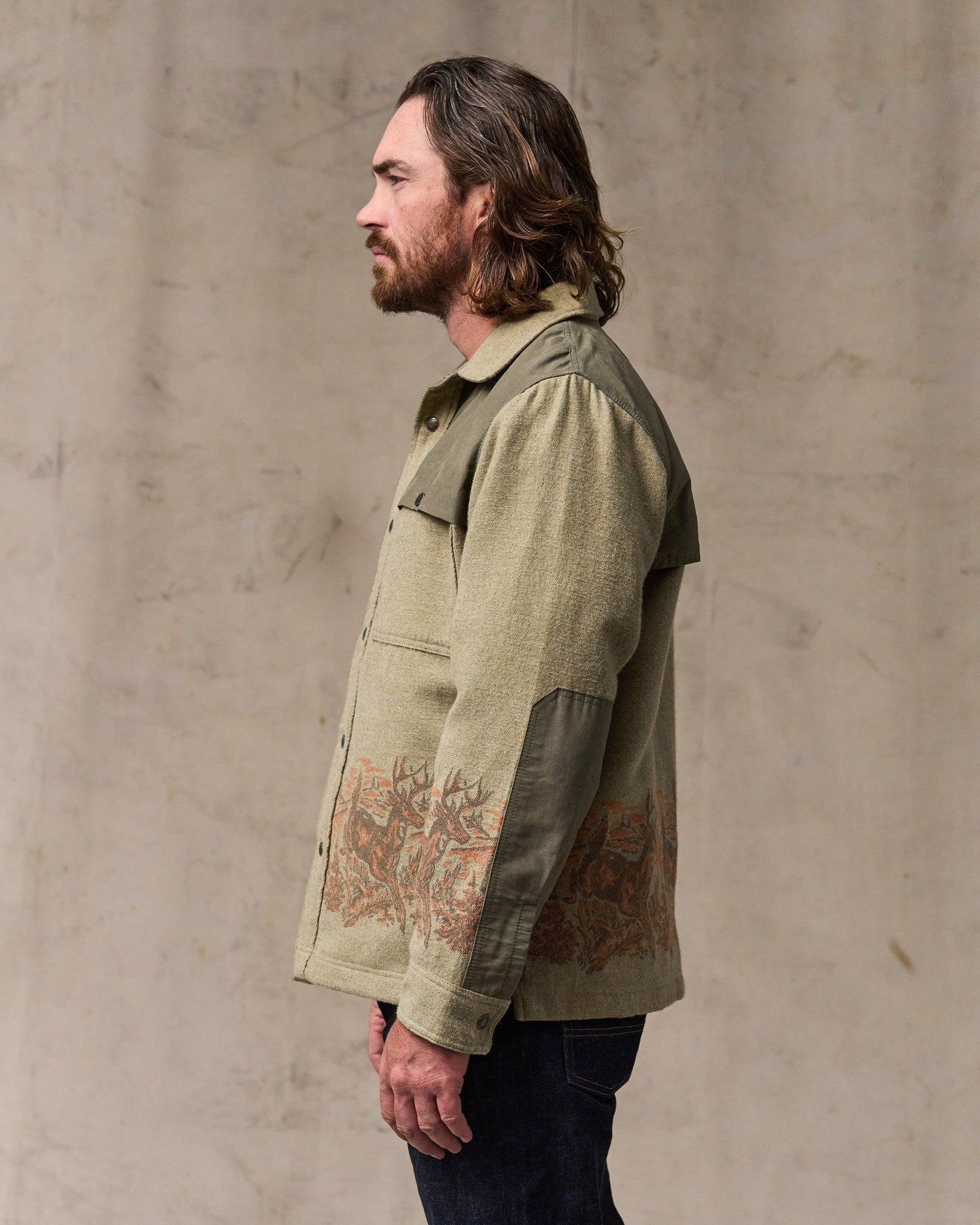 Filson Men Colchuck Forester Jac-shirt - Sage Heather