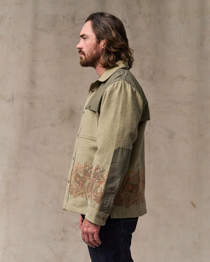 Filson Men Colchuck Forester Jac-shirt - Sage Heather