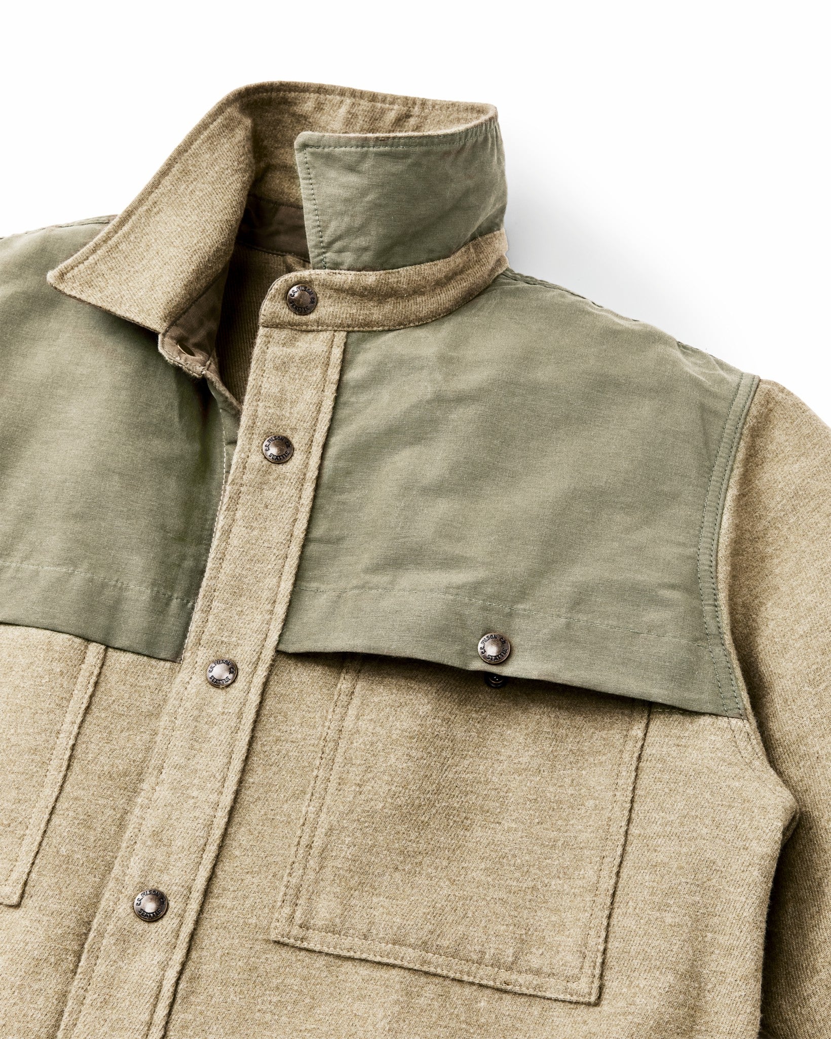 Filson Men Colchuck Forester Jac-shirt - Sage Heather