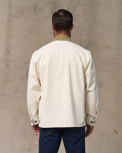 Filson Men Rustic Canvas Jac-shirt - Natural Seed