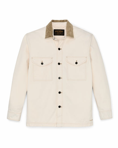 Filson Men Rustic Canvas Jac-shirt - Natural Seed