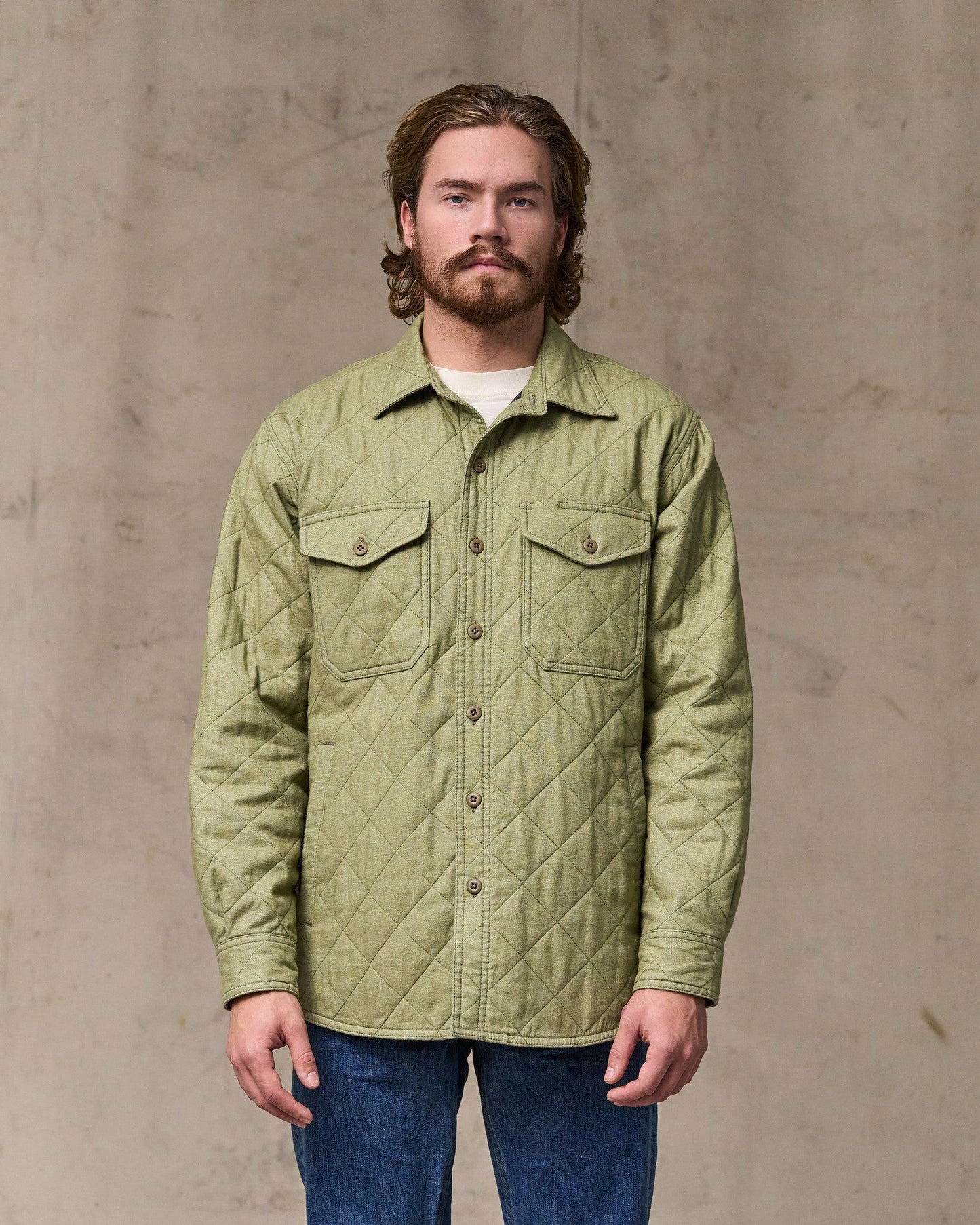 Filson Men Insulated Flannel Jac-shirt - Lakebed
