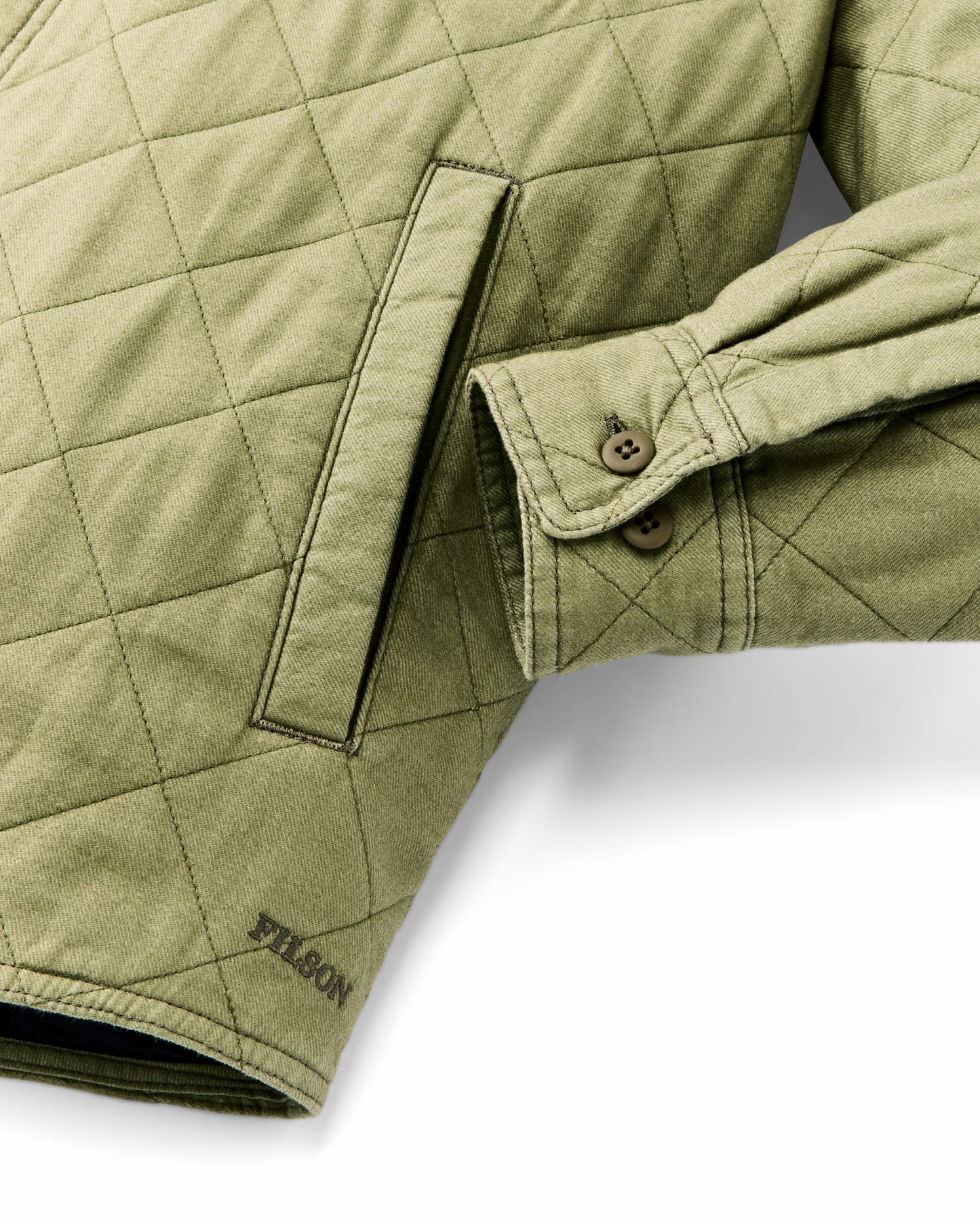 Filson Men Insulated Flannel Jac-shirt - Lakebed