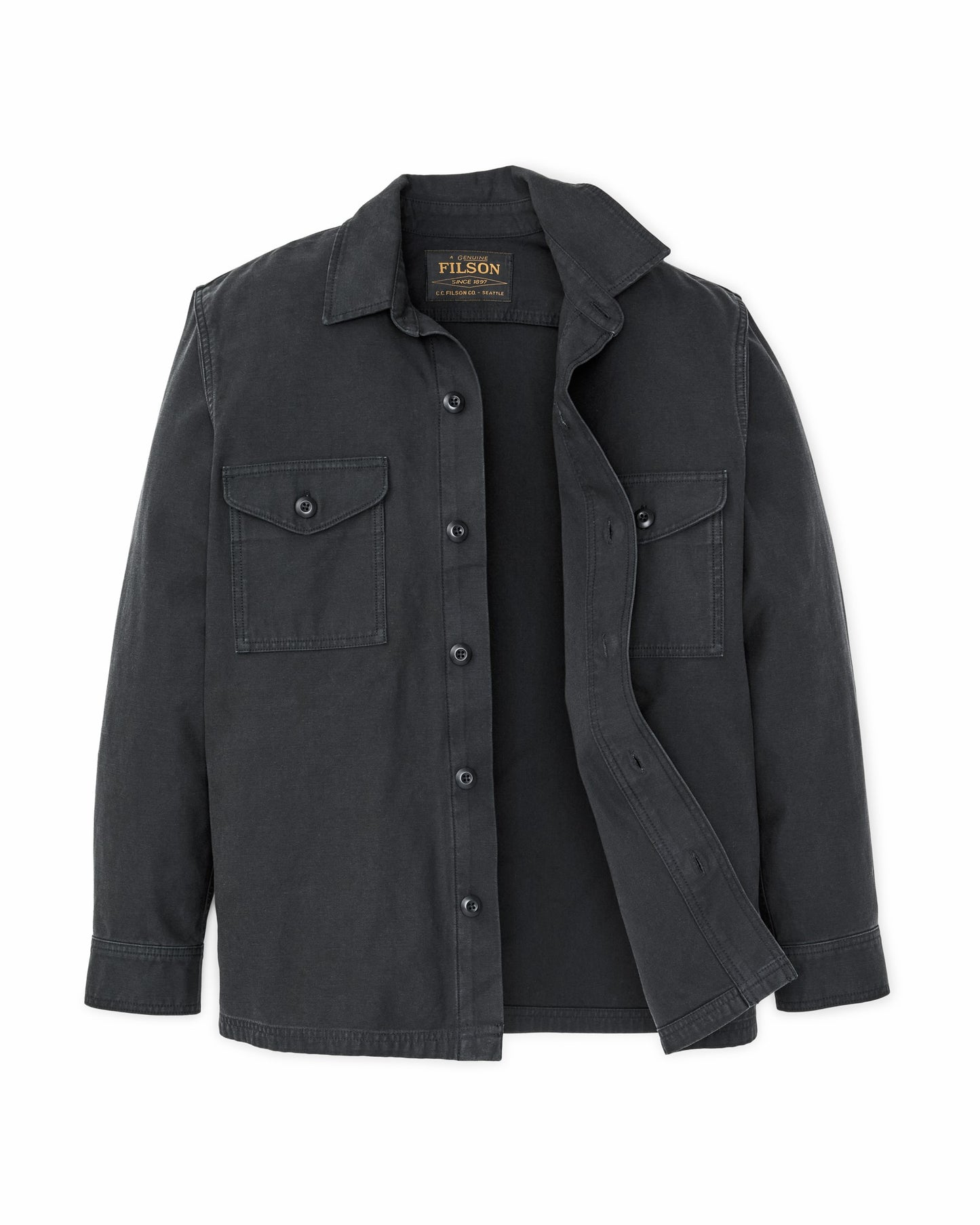 Filson Men Field Jac-Shirt - Washed Faded Black