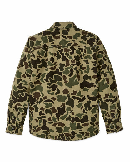 Filson Men Fleece Lined Jac-shirt - Tundra Shrub Camo
