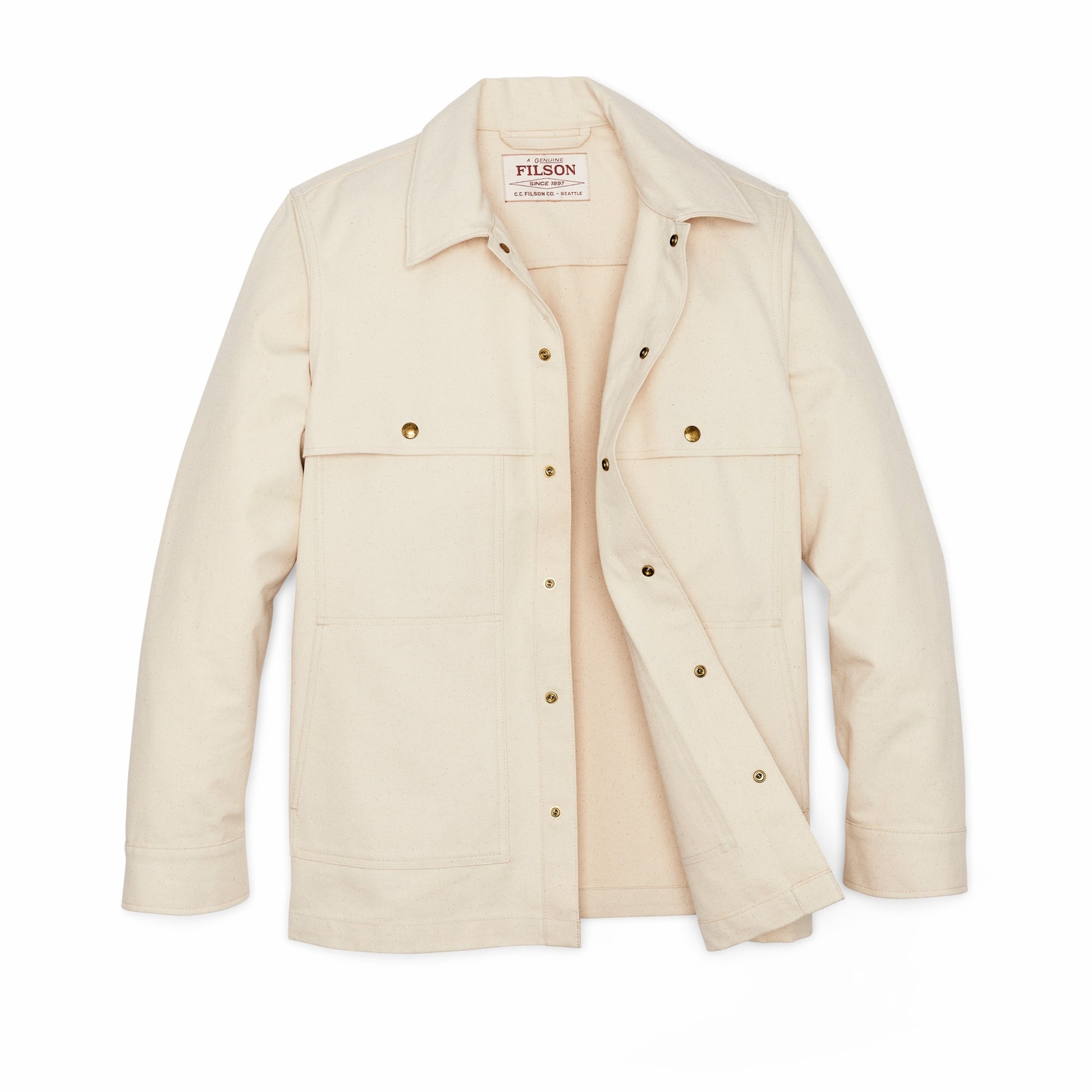 Filson Men Dry Tin Cloth Forester Jac-shirt