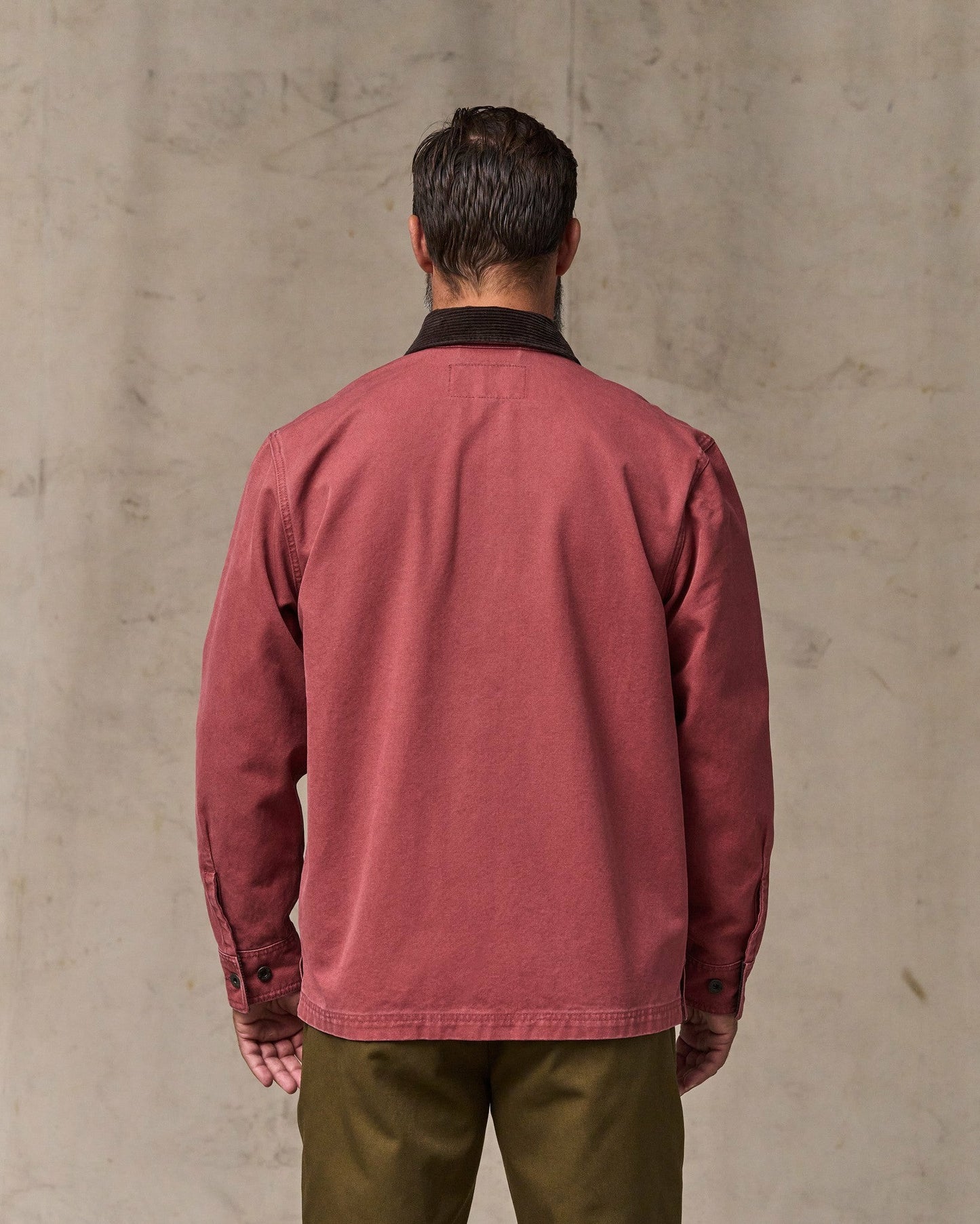 Filson Men Rustic Canvas Jac-shirt - Red Rock