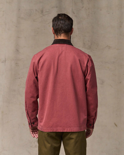 Filson Men Rustic Canvas Jac-shirt - Red Rock