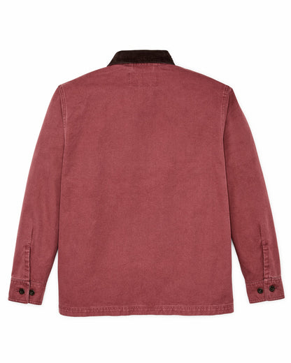 Filson Men Rustic Canvas Jac-shirt - Red Rock