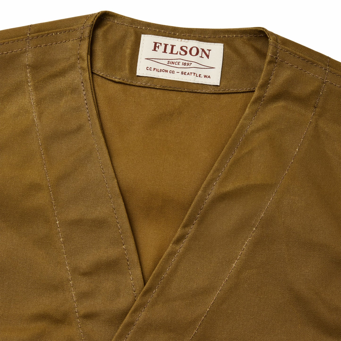 Filson Men Men's Waxed Canvas Vest