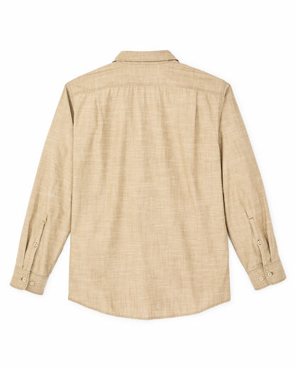 Filson Men Chambray Cpo Shirt - Tan