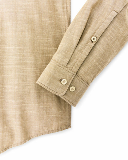 Filson Men Chambray Cpo Shirt - Tan