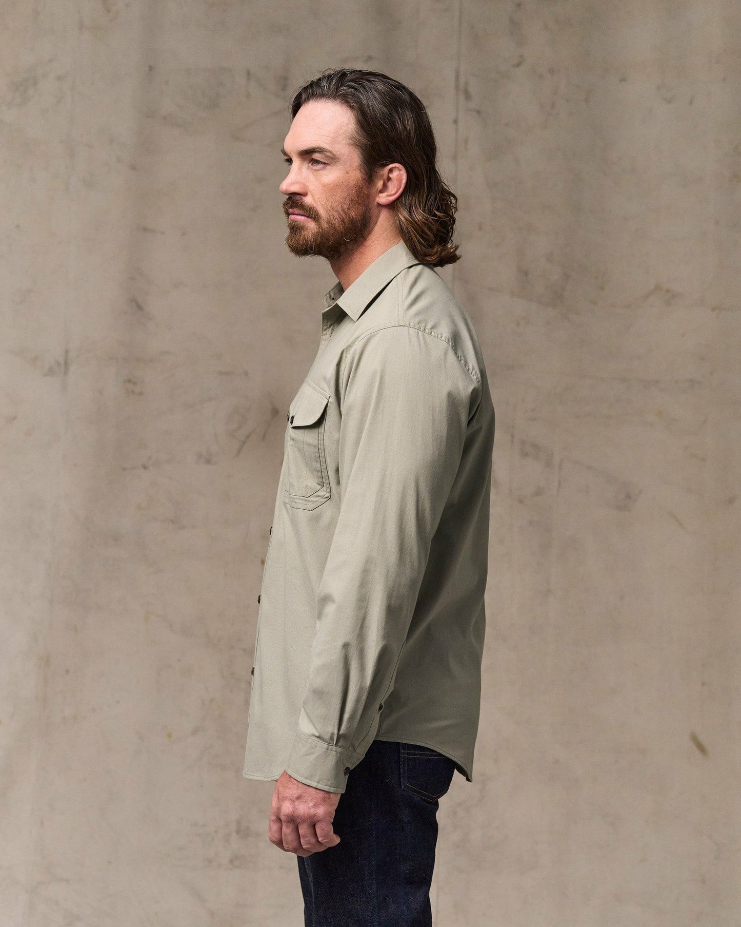 Filson Men Twin Lakes Sport Shirt - Dark Clay