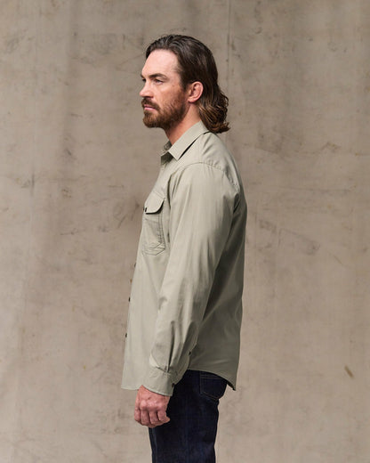 Filson Men Twin Lakes Sport Shirt - Dark Clay