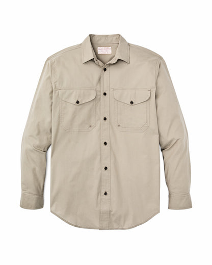 Filson Men Twin Lakes Sport Shirt - Dark Clay