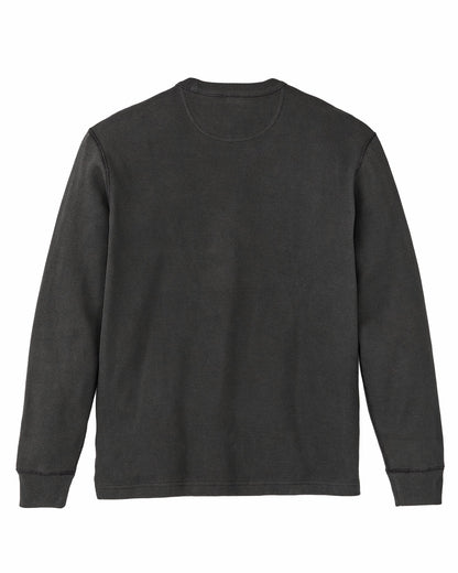 Filson Men Waffle Knit Thermal Crewneck - Faded Black