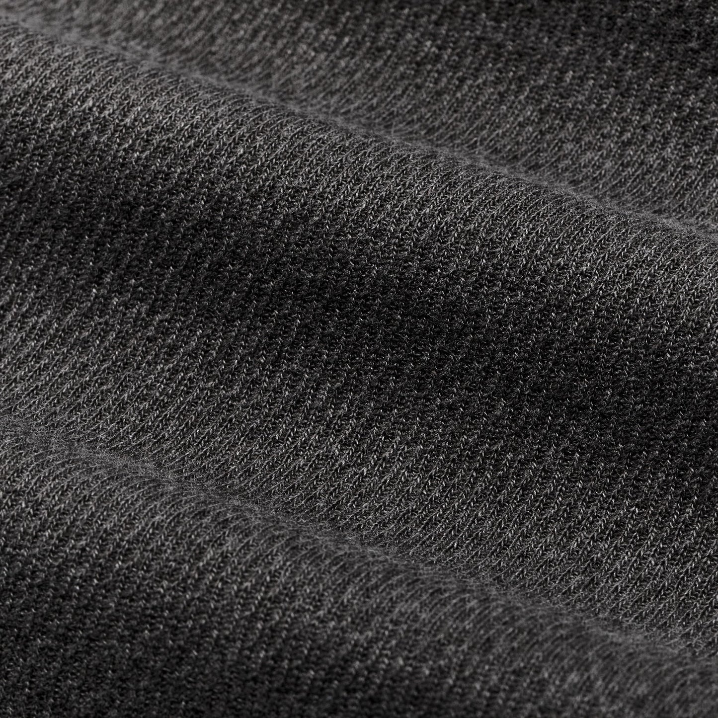 Filson Men Men's Waffle Knit Thermal Crewneck Sweatshirt — Charcoal