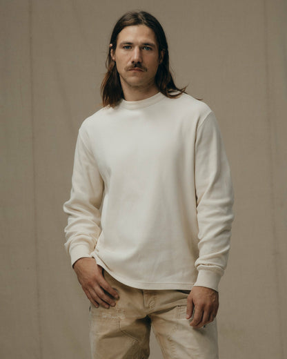 Filson Men Waffle Knit Thermal Crewneck