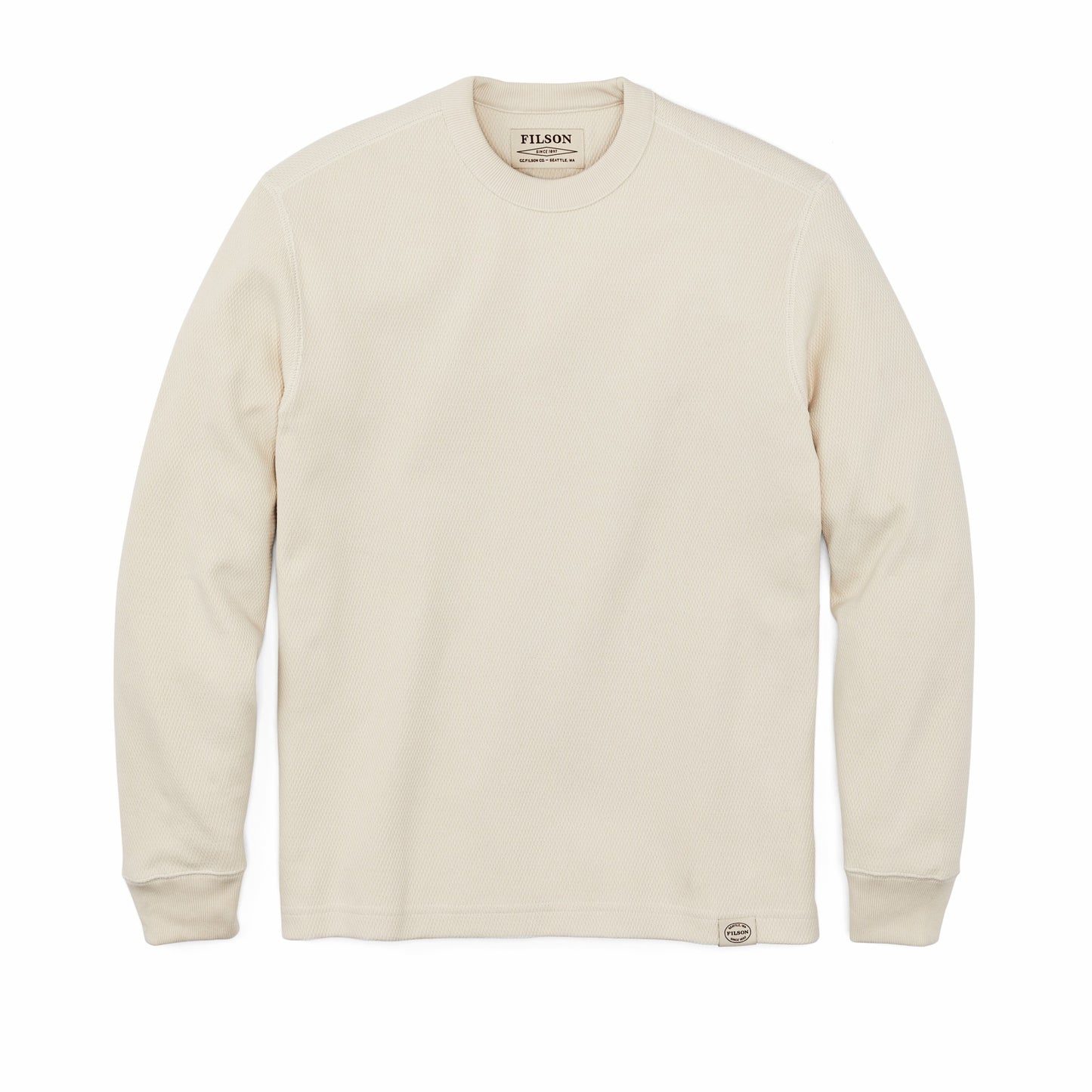 Filson Men Waffle Knit Thermal Crewneck