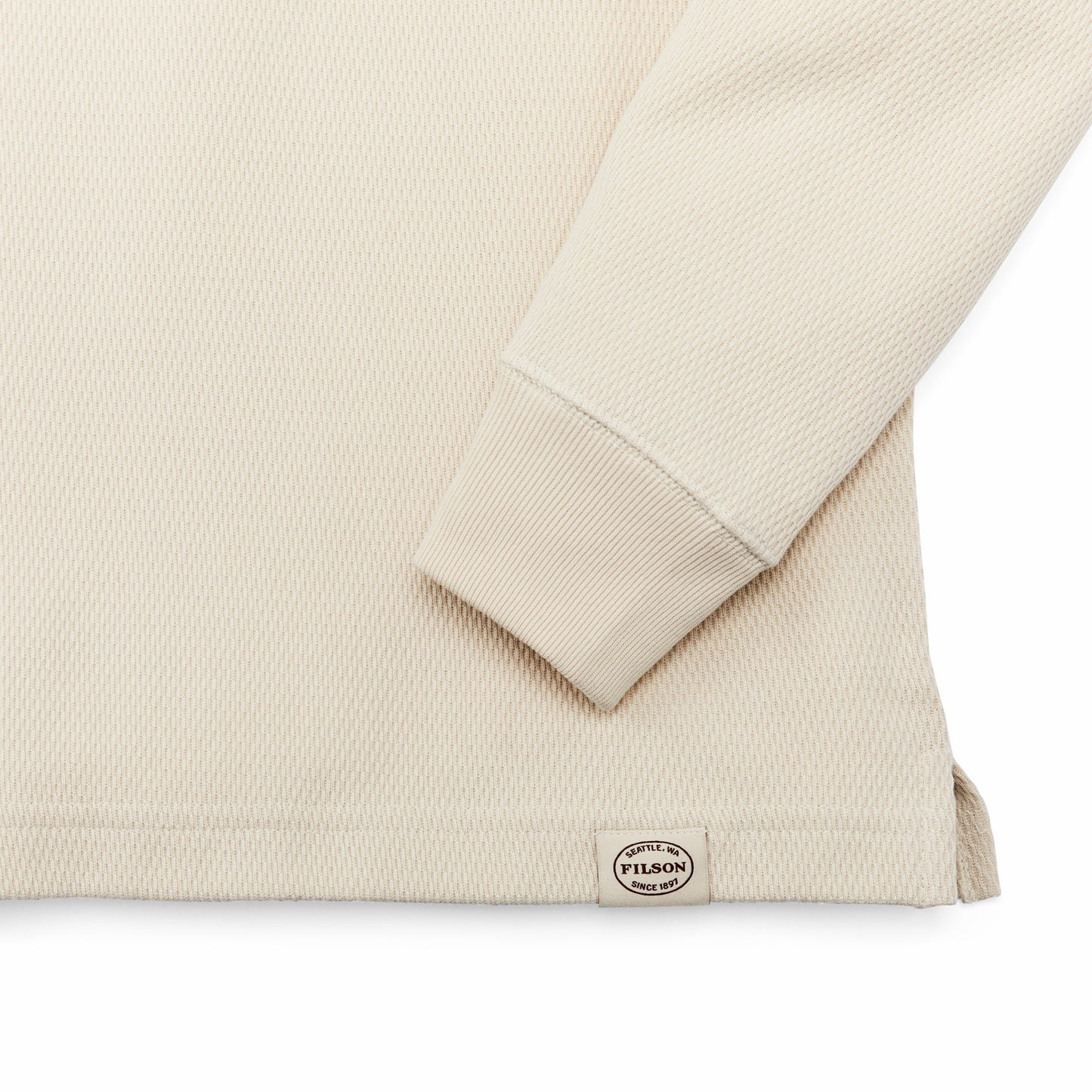 Filson Men Waffle Knit Thermal Crewneck