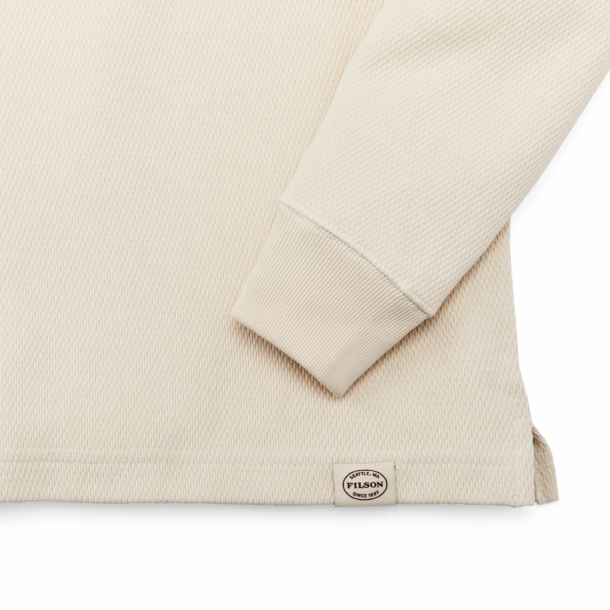 Filson Men Waffle Knit Thermal Crewneck